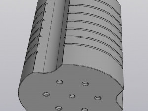 Flowerpot Techno 3D Druckmodell