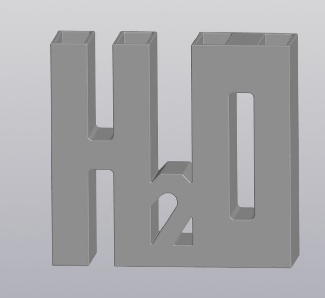 Vase Pencil holder H2O 3D Print Model .c4d .max .obj .3ds .fbx .stl .blend 