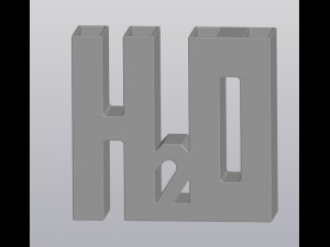 Vase Pencil holder H2O 3Dプリントモデル