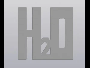 Vase Pencil holder H2O 3D Print Model
