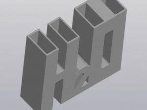 Vase Pencil holder H2O 3D Print Model