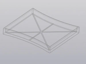 Flowerpot Butterfly 3D Print Model