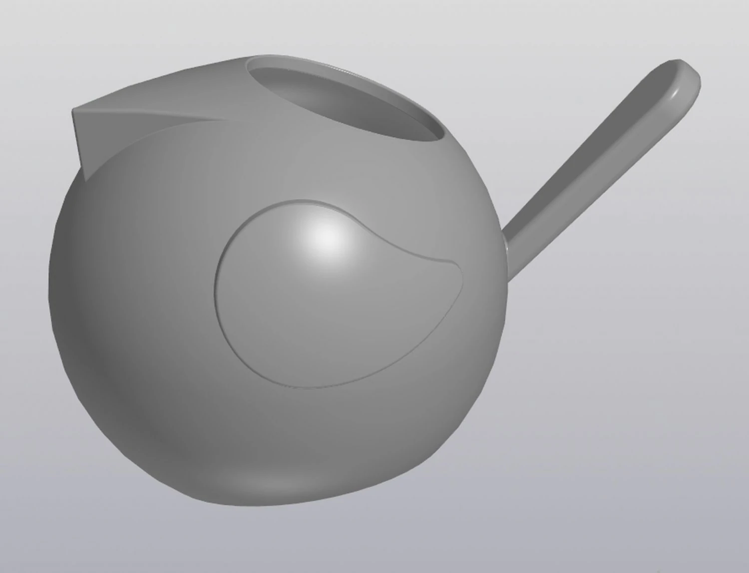 Flowerpot Vase Bird 3D Print Model .c4d .max .obj .3ds .fbx .stl .blend