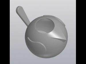 Flowerpot Vase Bird 3D Print Model