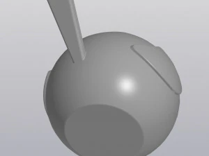 Flowerpot Vase Bird 3D Print Model