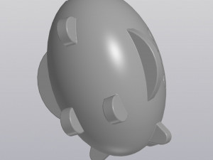 Flowerpot Holder for small things Airplane 3D 프린트 모델