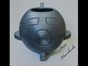 Flowerpot Holder for small things Airplane 3D Print Model