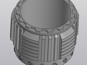 Techno planter Modello di stampa 3D