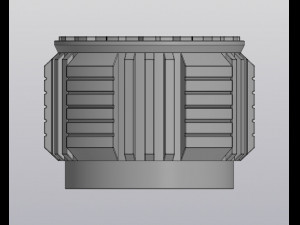 Techno planter Modello di stampa 3D