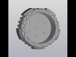Techno planter 3D Print Model