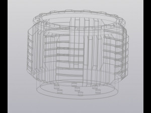Techno planter Modello di stampa 3D
