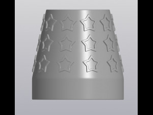 Flowerpot Starry sky Modèles 3D en vedette