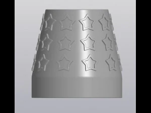 Flowerpot Starry sky 3D Print Model