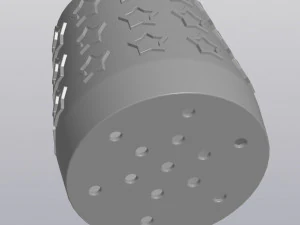 Flowerpot Starry sky 3D Print Model
