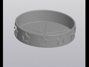 Flowerpot Starry sky Modèles 3D en vedette