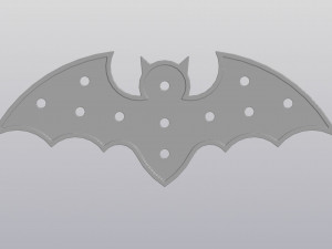 Bat planter 3D 프린트 모델