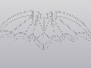 Bat planter 3D 프린트 모델