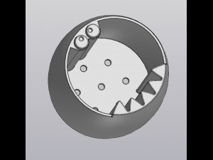 Monster planter 3Dプリントモデル