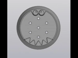 Monster planter 3D Print Model