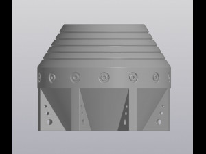 Planter Holder Space style 3D Print Model