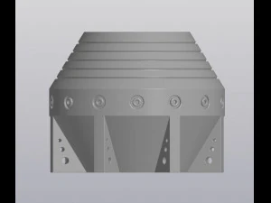 Planter Holder Space style 3D Print Model
