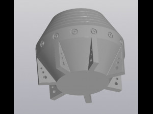 Planter Holder Space style 3D Print Model