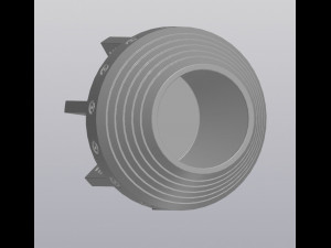 Planter Holder Space style 3D Print Model
