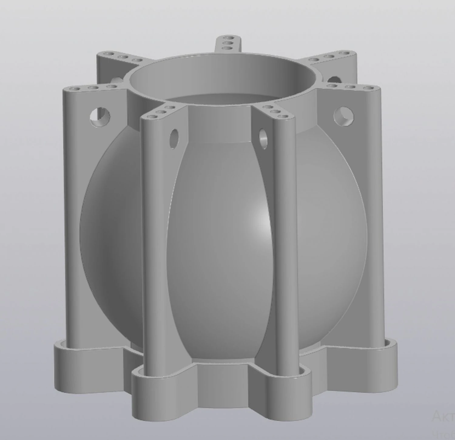 Jar planter 3D Print Model .c4d .max .obj .3ds .fbx .stl .blend 