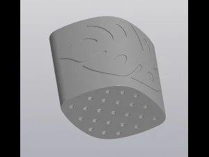 Flowerpot Monstera 2 leafs 3D Print Model