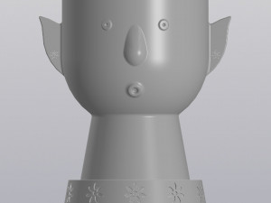Flower Elf Planter 3D Принт Модель