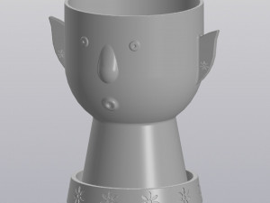 Flower Elf Planter 3D Принт Модель
