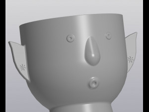 Flower Elf Planter 3D Принт Модель