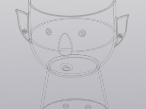 Flower Elf Planter 3D Принт Модель