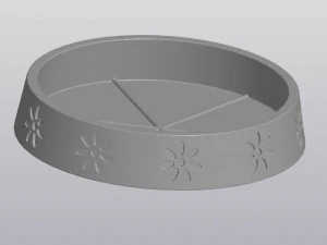 Flower Elf Planter 3D Print Model