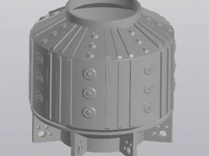 Fioriera Spazio aperto Modello di stampa 3D