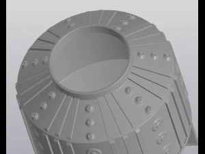 Fioriera Spazio aperto Modello di stampa 3D