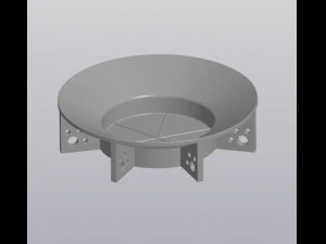 Fioriera Spazio aperto Modello di stampa 3D