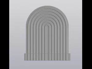 Penanam Pelangi Model Cetak 3D