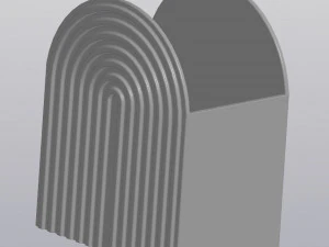 Planter Rainbow 3D Print Model