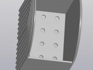 Planter Rainbow 3D Print Model
