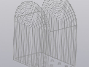 Planter Rainbow 3D-printmodel