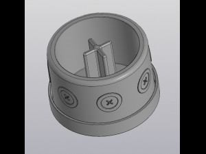 Button planter Modelo de impresión 3D