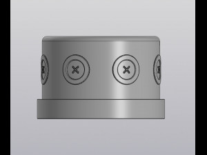 Button planter 3D-Druckmodell