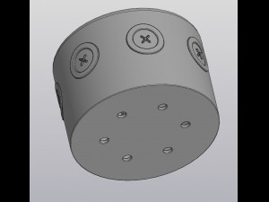 Button planter 3D-Druckmodell