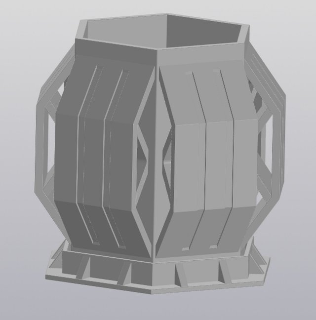 Planter Techno magic 3D Принт Модель .c4d .max .obj .3ds .fbx .stl .blend 