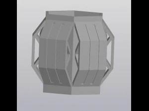 Planter Techno magic 3D Print Model