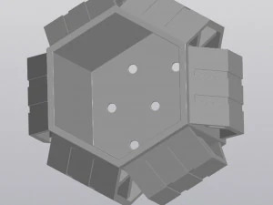 Planter Techno magic 3D Print Model