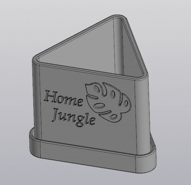 Planter Home Jungle 3D-Druckmodell .c4d .max .obj .3ds .fbx .stl .blend 
