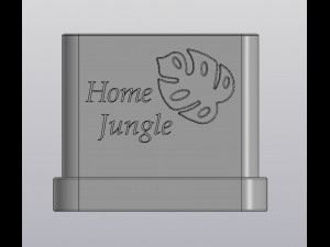 Planter Home Jungle 3D-Druckmodell