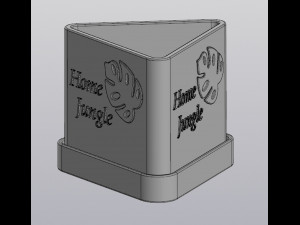 Planter Home Jungle 3D-Druckmodell